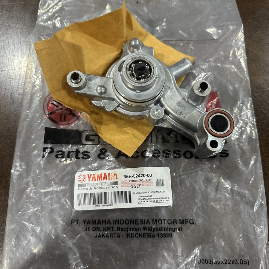 Jual B H Water Pump Assy Waterpump Motor Aerox Nmax N Max Pompa