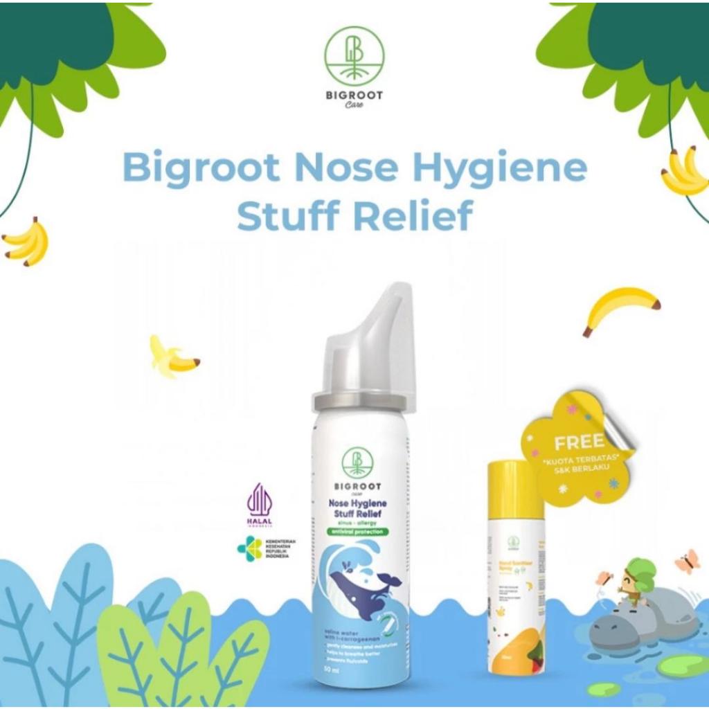 Jual Bigroot Nose Hygiene Stuff Relief Ultra Gentle Baby Ml Nasal