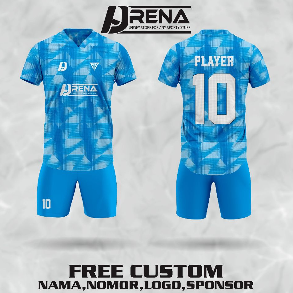 Jual Jersey Futsal Sepak Bola Bisa Custom Design Full Printing Gratis