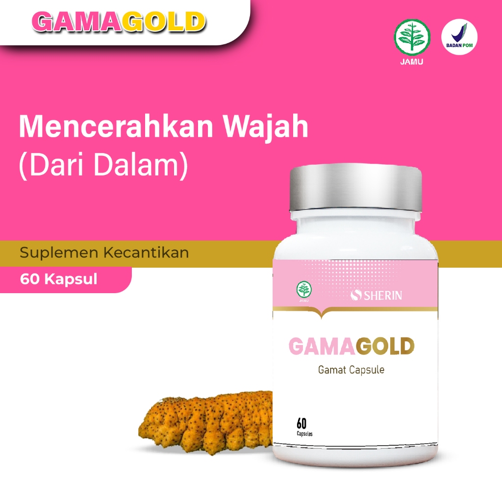 Jual Gamagold 60 Cpsl Kapsul Gamat Emas Suplement Kecantikan Untuk