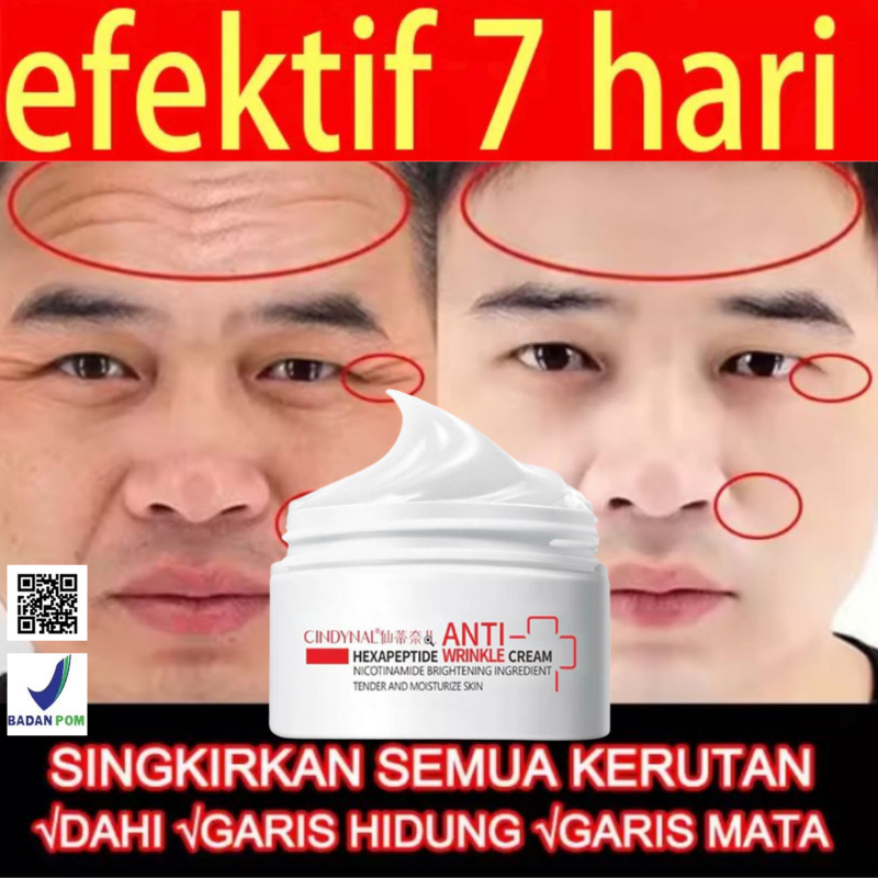 Jual Cindynal Cream Hexapeptide Cream Anti Aging Dan Penuaan Korea