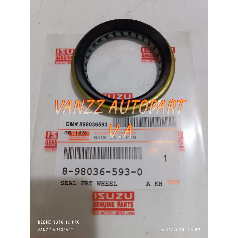 Jual Seal Roda Depan Isuzu D Max Traga 8 98036 593 Shopee Indonesia