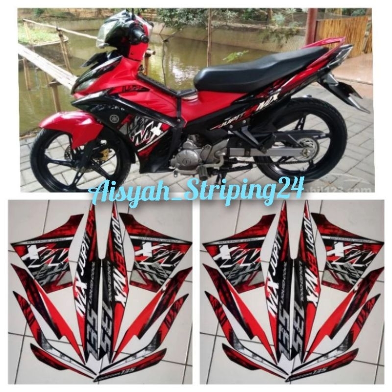 Jual Stiker Sticker Striping Lis Les Body Motor Yamaha Jupiter MX 2014