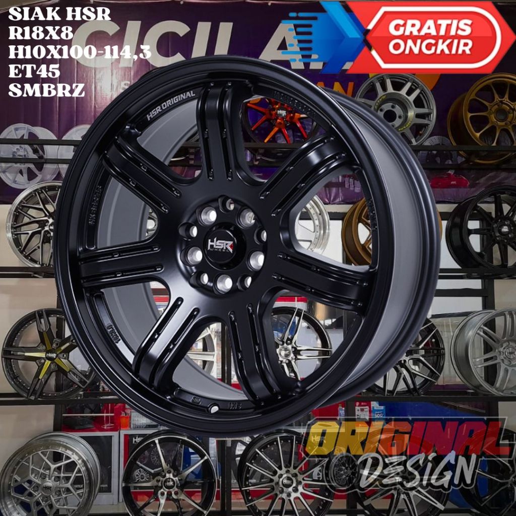 Jual Velg Mobil TERIOS SONET ALMAZ ACCORD HSR SIAK RING 18 R18