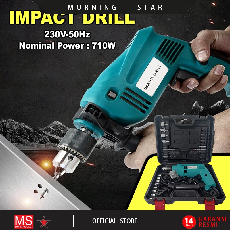 Jual Mesin Bor Listrik 13mm Electric Drill Impact Drill Listrik