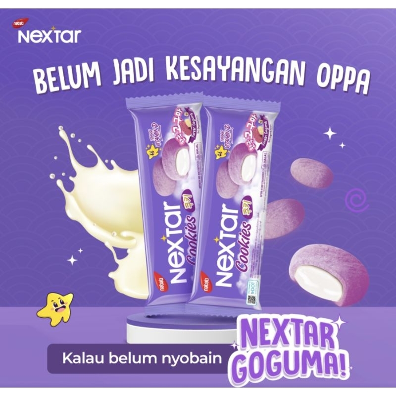 Jual Nabati Nextar Korean Goguma Cookies Perbox Isi Shopee Indonesia