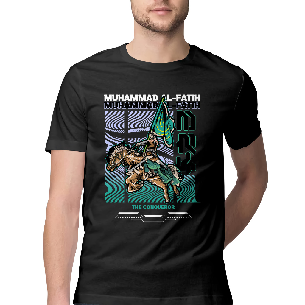 Jual Baju Kaos Dewasa Dakwah Muhammad Al Fatih Sahabat Nabi Pahlawan