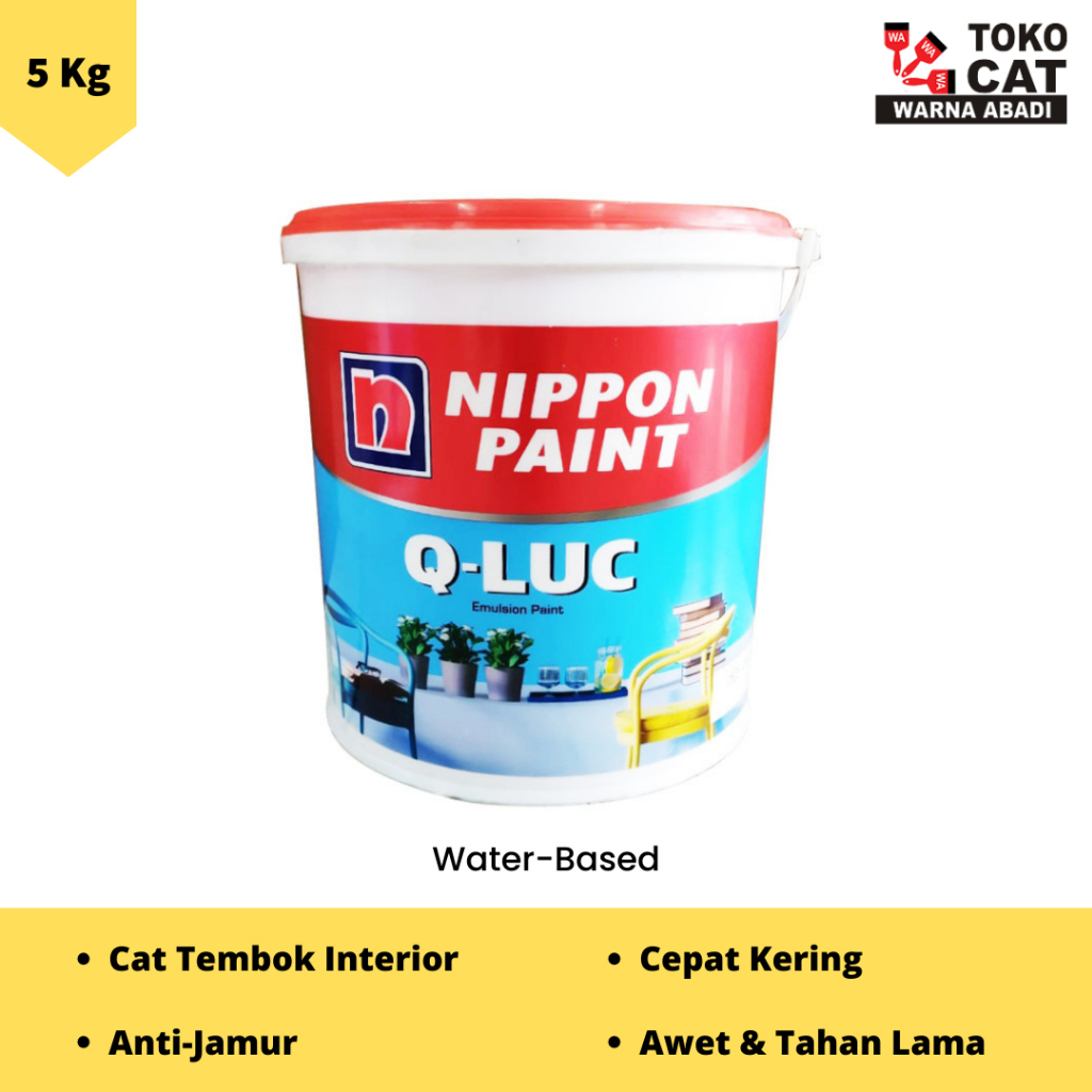 Jual Cat Tembok Interior Q Luc Kemasan Kg Shopee Indonesia