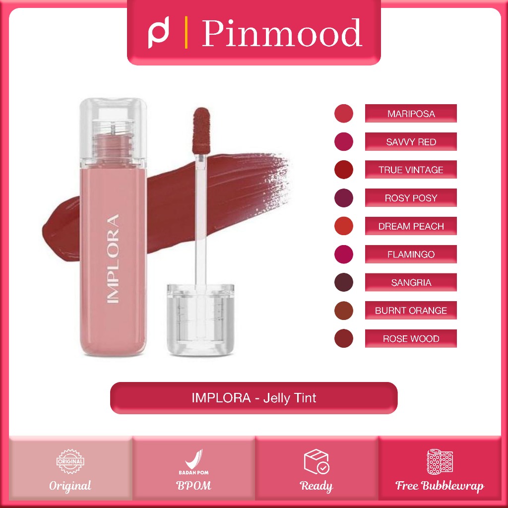 Jual IMPLORA JELLY TINT Jelly Tint 9 Colors Long Lasting