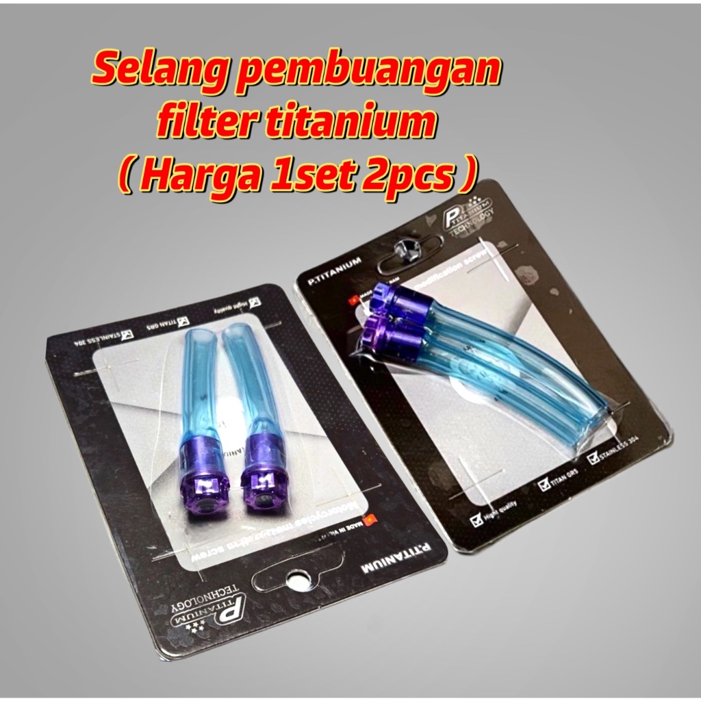 Jual Selang Tube Drain Pembuangan Udara Dari Filter Vario