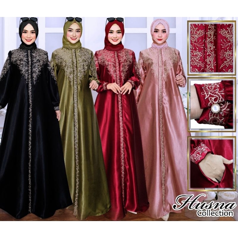 Jual Gamis Kristal Original Bordir Gamis Wanita Muslimah Gamis