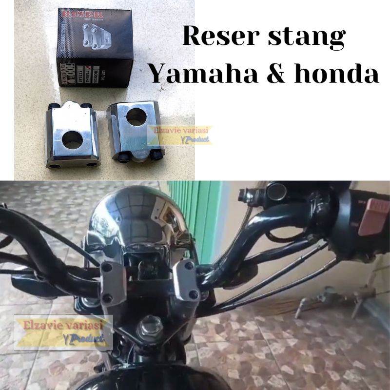 Jual Reiser Stang Peninggi Stang Reser Untuk Motor Yamaha Honda Vixion