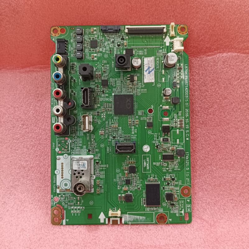 Jual Mainboard Ori Tv Led Lg Lj D Ta Second Mb Mainboard