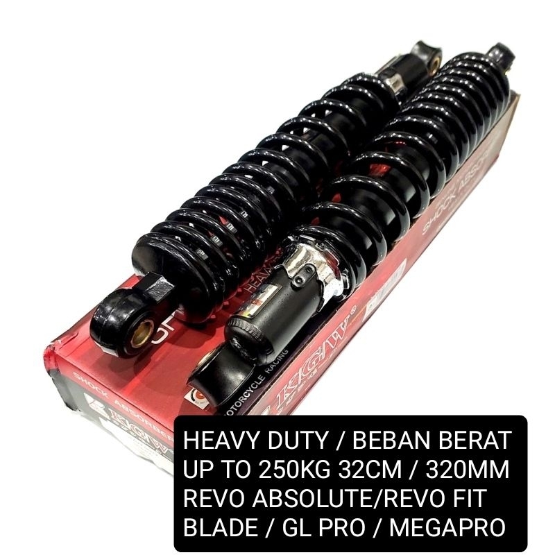 Jual Sok Shock Belakang Beban Berat Kgw 320MM BLADE REVO ABSOLUTE