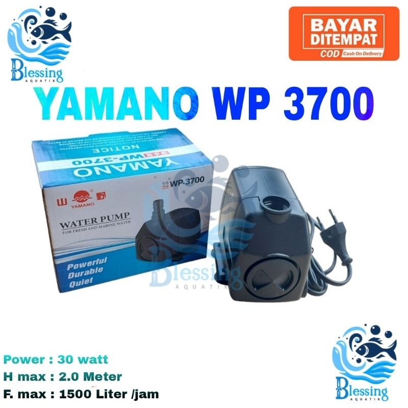 Jual Mesin Pompa Air Kolam Koi Hidroponik Yamano Wp Shopee