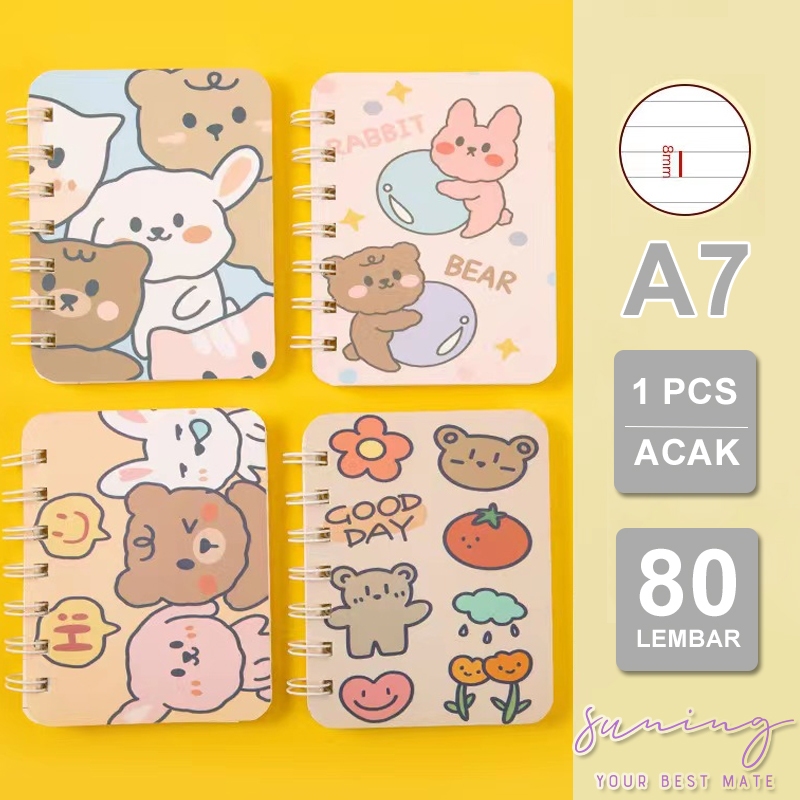 Jual Buku Notebook Mini Ring A Motif Suning Mall Shopee Indonesia