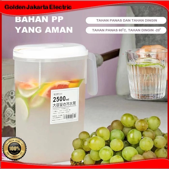 Jual Pitcher Air Water JUG Botol Air Kulkas TEKO Tempat Minum BPA Free