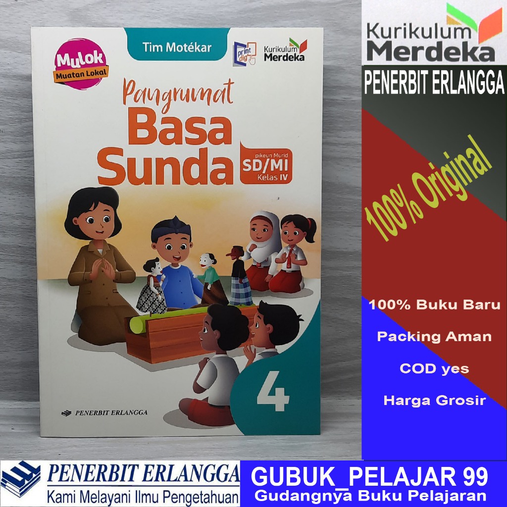 Jual Pangrumat Basa Sunda Pikeun Murid Sd Mi Kelas Muatan Lokal