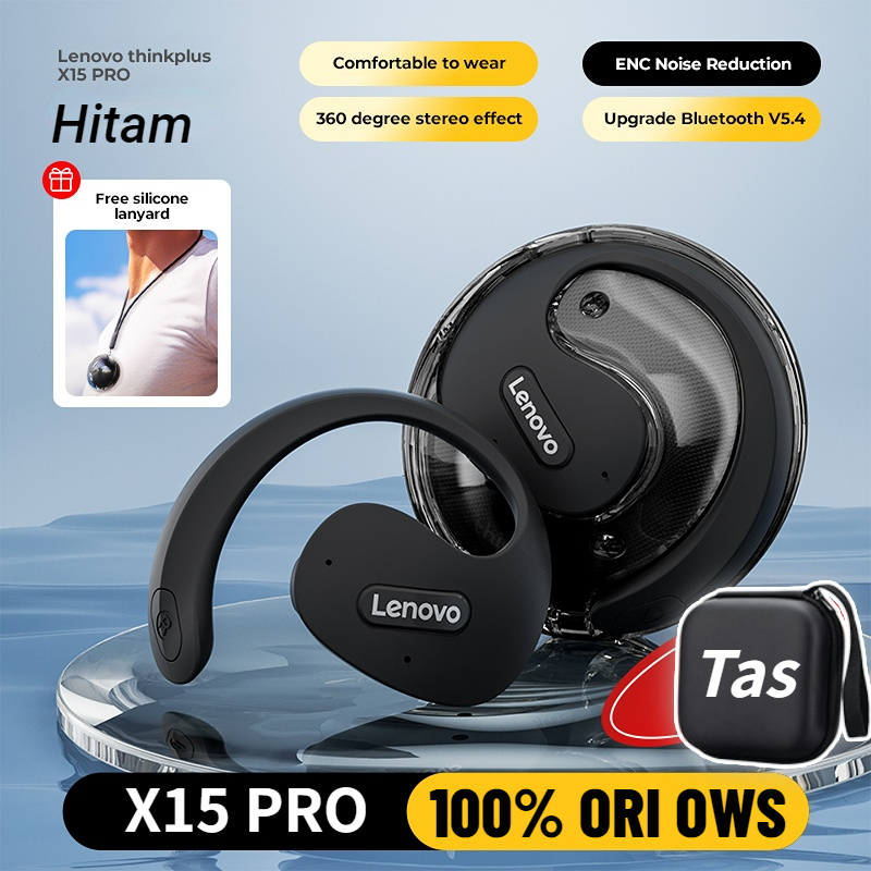 Jual 100 ORI Lenovo Thinkplus X15 Pro OWS Headset Bluetooth 5 4