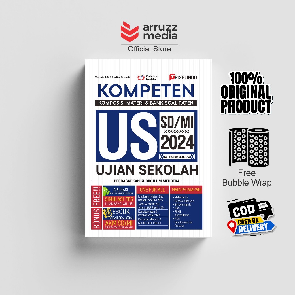 Jual Buku KOMPETEN Komposisi Materi Dan Bank Soal Paten Ujian Sekolah