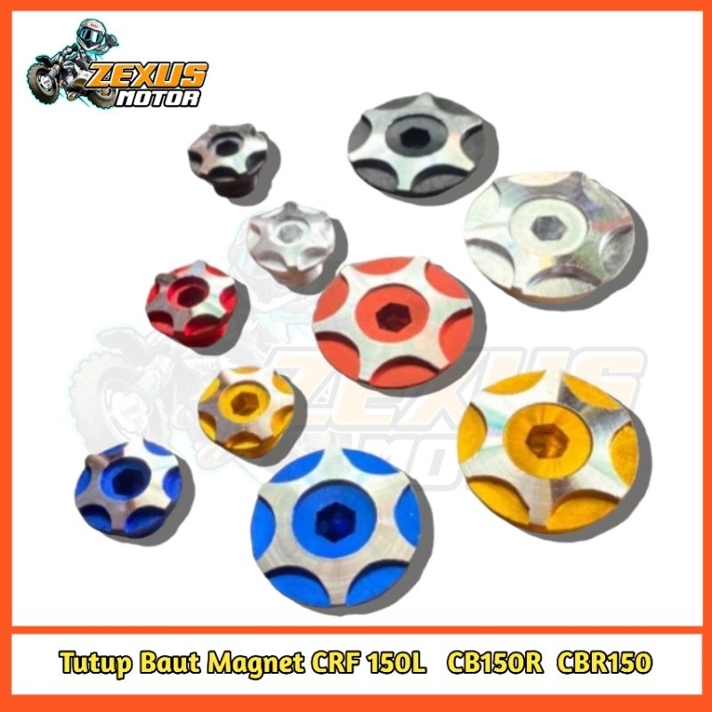 Jual Tutup Baut Magnet Crf L Cb R Cbr Satu Set Pilihan Warna