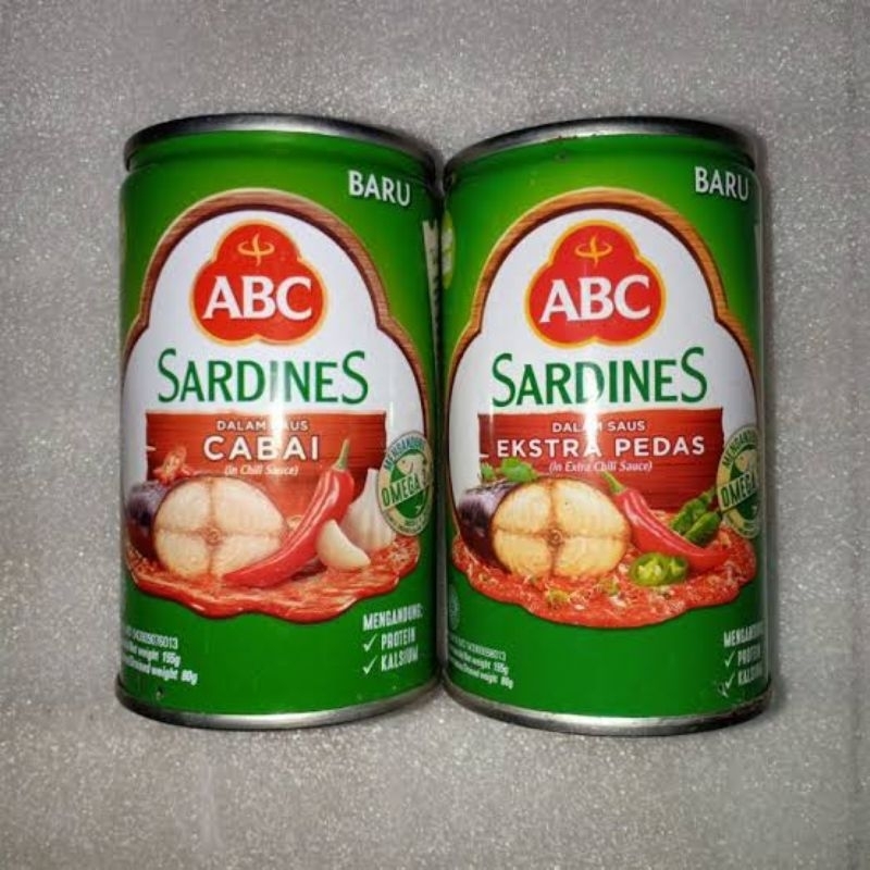 Jual ABC Sarden Cabai Dan Extra Pedas Shopee Indonesia