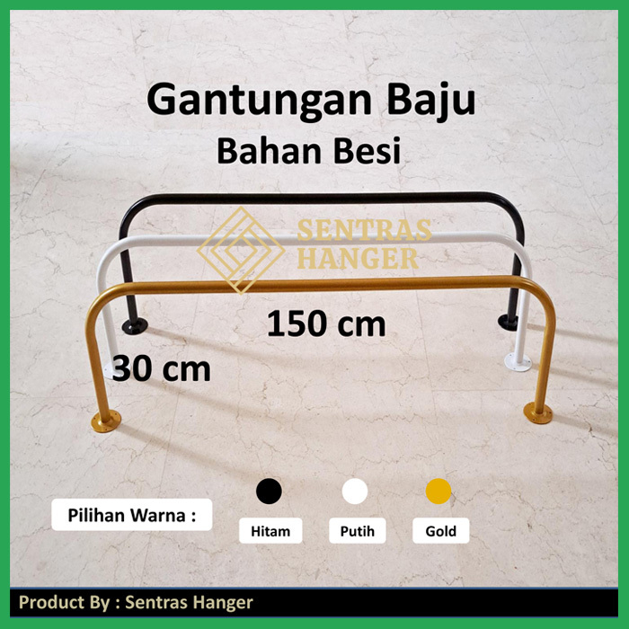 Jual Gantungan Baju Dinding Gantungan Baju Tembok Gantungan Baju Besi