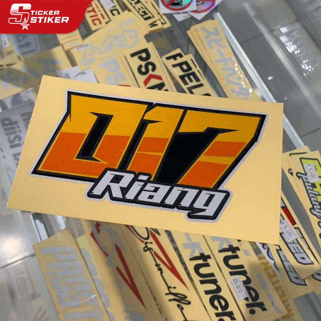 Jual Stiker Cutting Nomor Start Nomor Road Race Pakai Nama Bahan