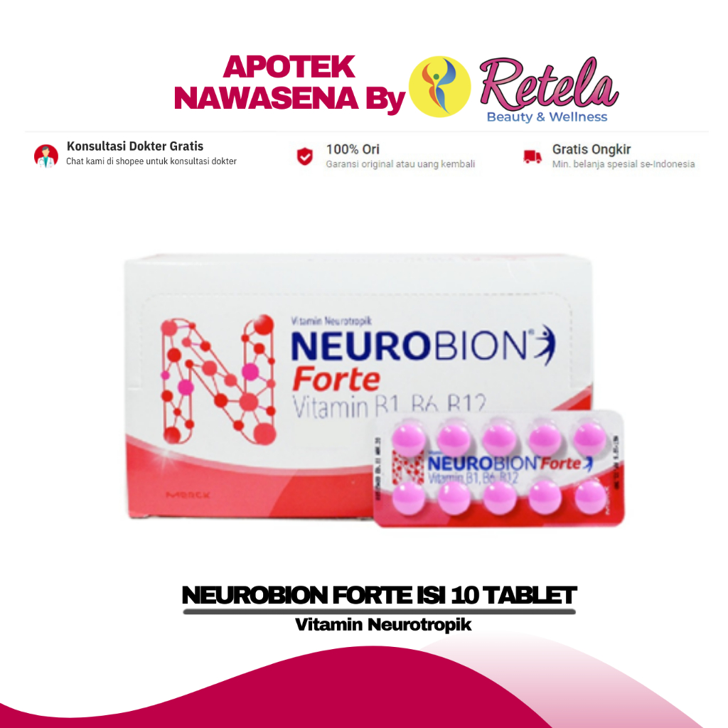 Jual NEUROBION FORTE 1 BLISTER 10 TABLET Shopee Indonesia