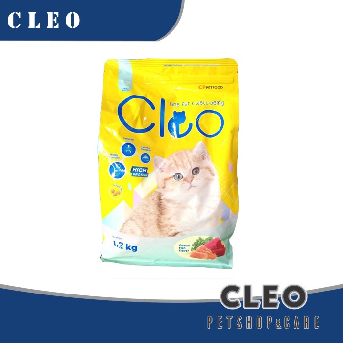 Jual Makanan Kucing Cleo Dry Kitten Kg Cat Food Freshpack Shopee