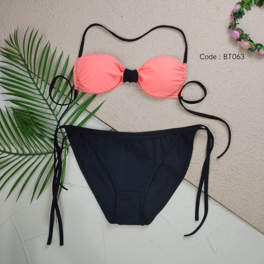 Jual Bikini Set Model Bow Kupu Freesize Bikini Pantai Sexy SEREIA