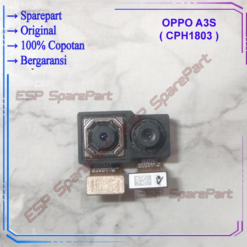 Jual Oppo A3S CPH1803 Modul Kamera Belakang Camera Big Copotan Shopee