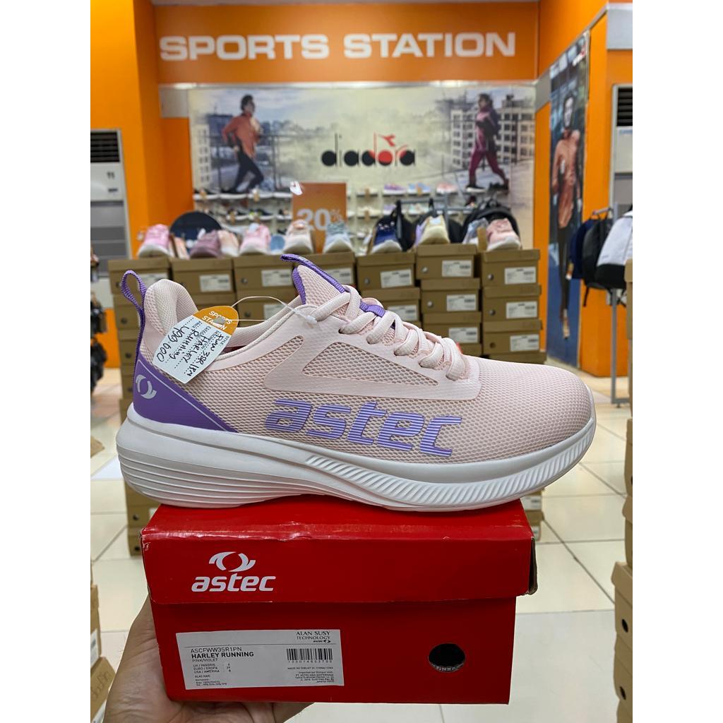 Jual Astec Harley Running Pink Violet Women S Shoes Original Shopee