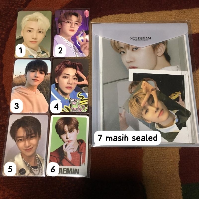 Jual Photocard Official Jaemin Nct Dream Dan Photopack Season Greeting