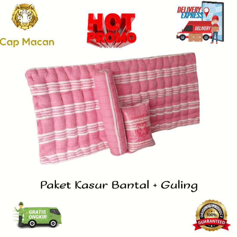 Jual Kasur Kapuk Asli Paket Bantal Guling Cap Macan Shopee Indonesia