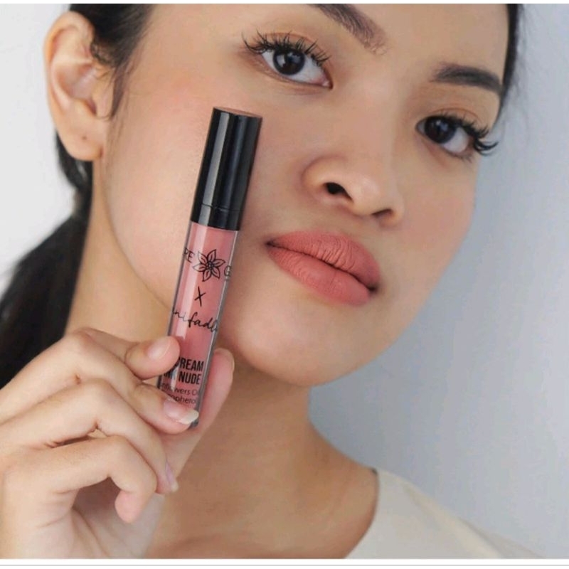 Jual Lip Cream More Glow X Rani Fadli Set Nude Coklat Nude Pink