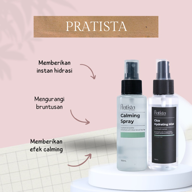 Jual Pratista Calming Spray Pratista Cica Hydrating Mist Pratista