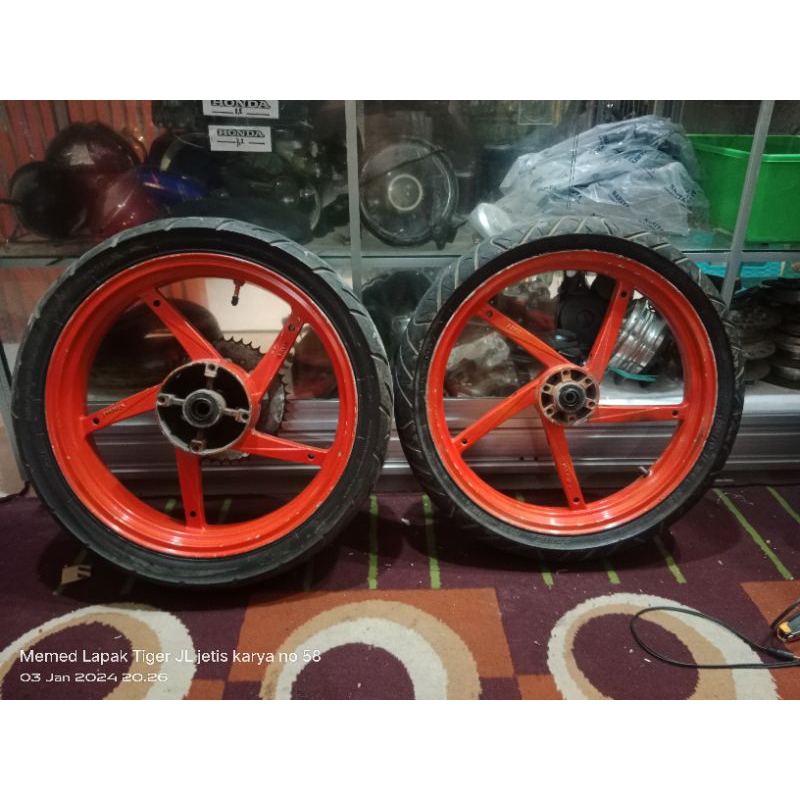 Jual Velg Bintang Honda Tiger Revo Palang Ukuran X X