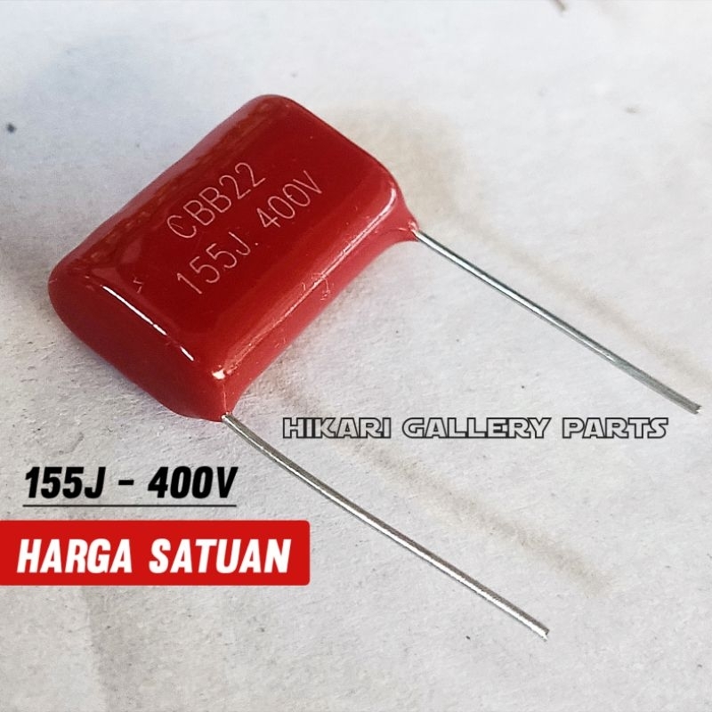 Jual Kapasitor Milar J V Mylar Capacitor J Volt Cbb