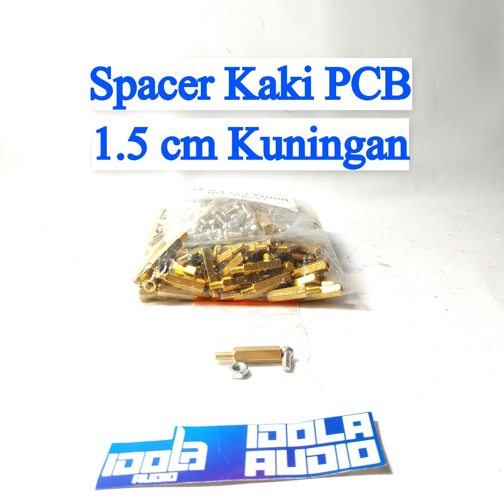 Jual Spacer Kaki PCB 1 5 Cm Kuningan Spacer PCB Ukuran 1 5cm Shopee