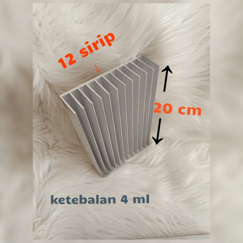 Jual Heatsink Pendingin 12 Sirip 20 Cm Hs 12sirip 20cm Shopee Indonesia