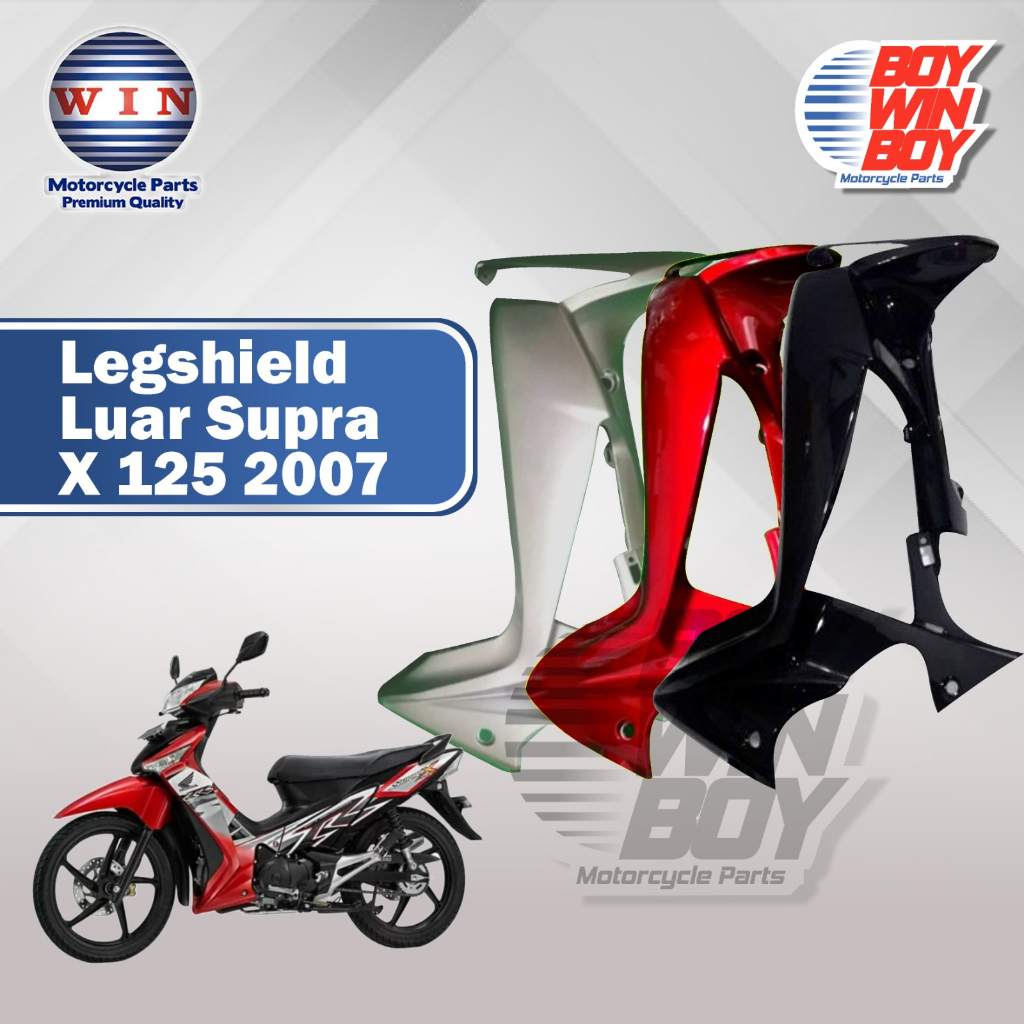 Jual Sayap Dek Legshield Luar Honda Supra X 125 Batman 2007 UP All