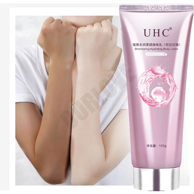 Jual UHC Pelembab Body Lotion Mencerahkan Warna Kulit 100gr Pemutih