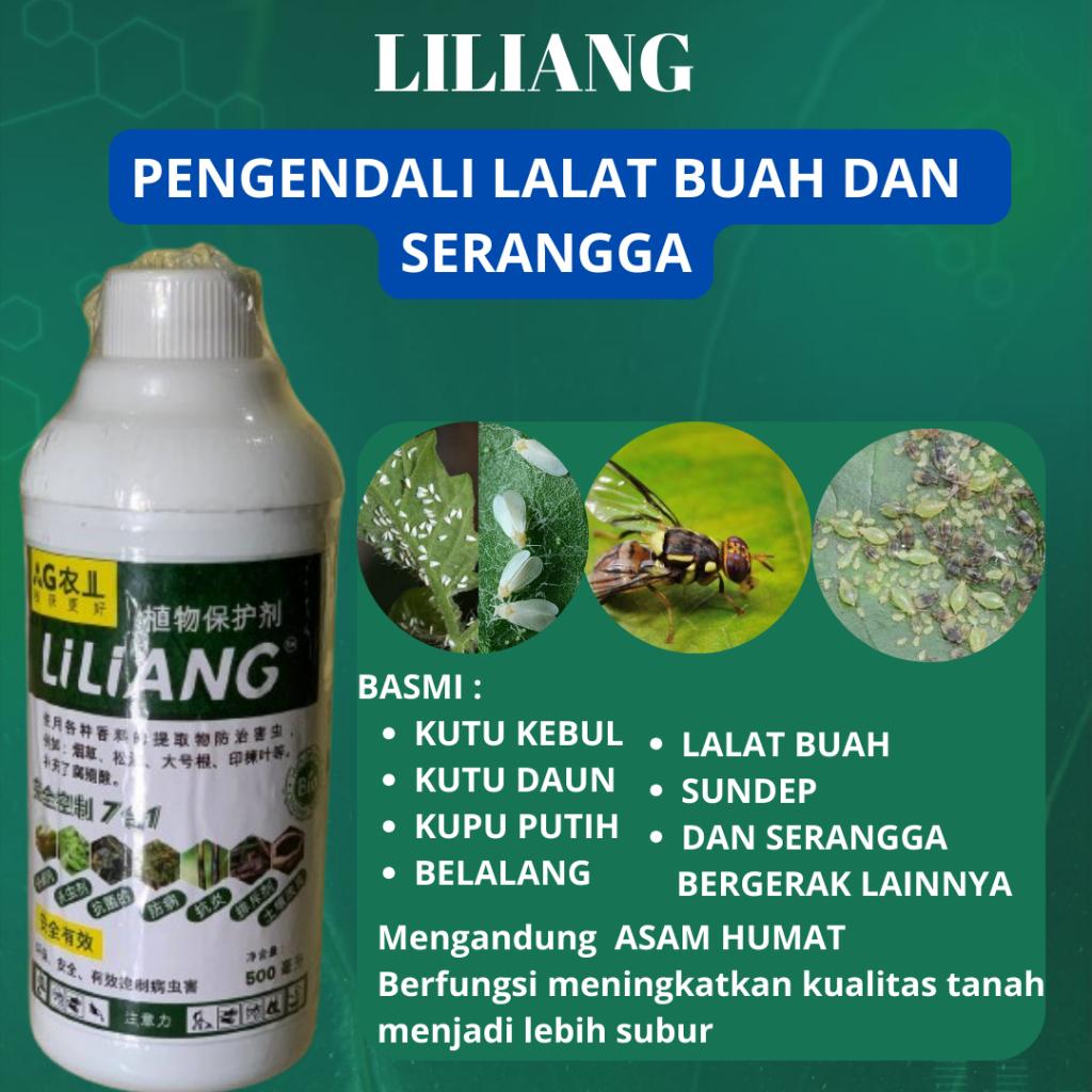 Jual Liliang Pestisida Rodentisida Insektisida Liliang 500ml