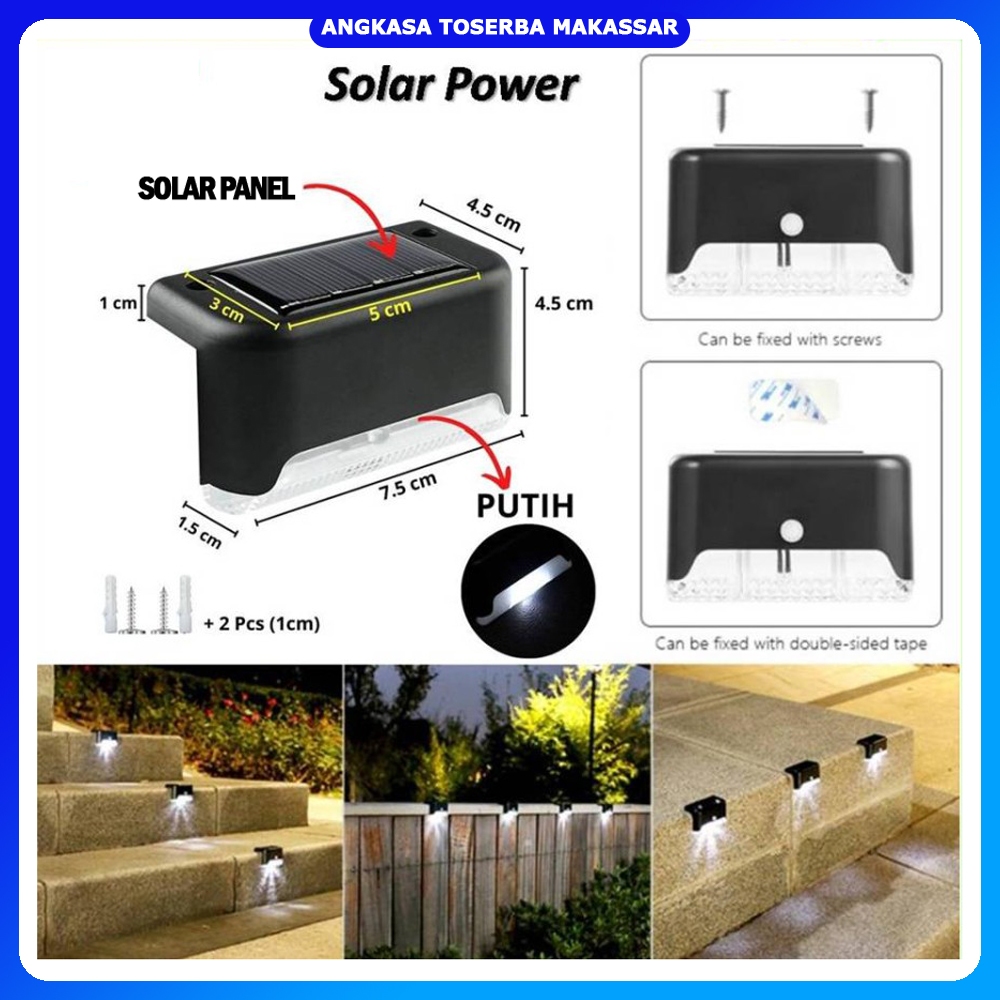 Jual Lampu Hias LED TANGGA TENAGA SURYA Lampu Solar Outdoor Pagar Taman