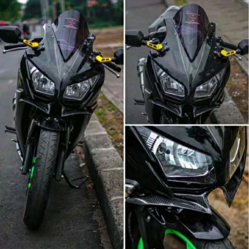 Jual Winglet CBR 150 K45 Lokal Carbon Winglet R25 Old Carbon Winglet