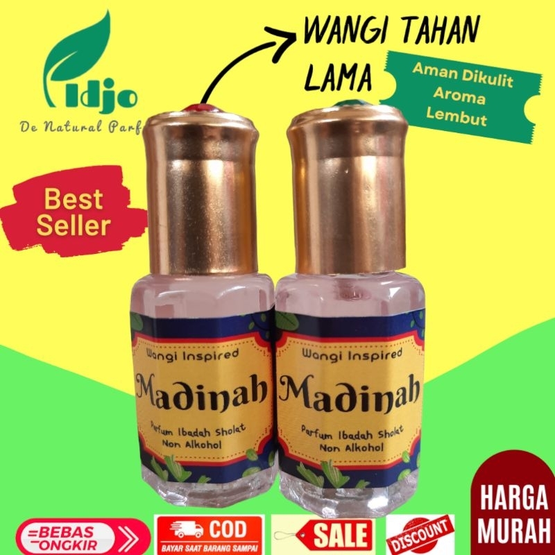 Jual Madinah Parfum Wangi Harum Arabian Buat Ibadah Sholat Haji Umroh