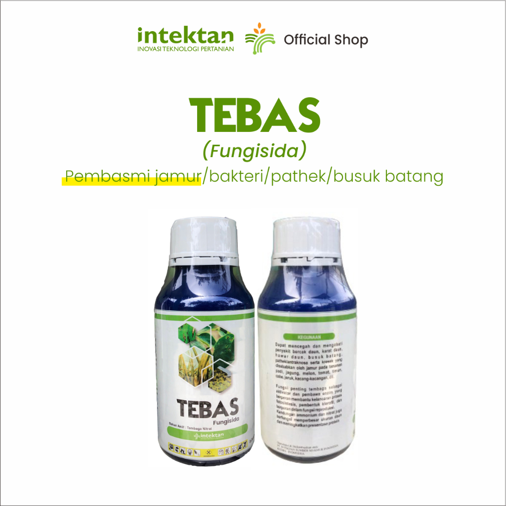 Jual TEBAS Fungisida 500 Ml Pembasmi Jamur Pathek Busuk Batang Shopee