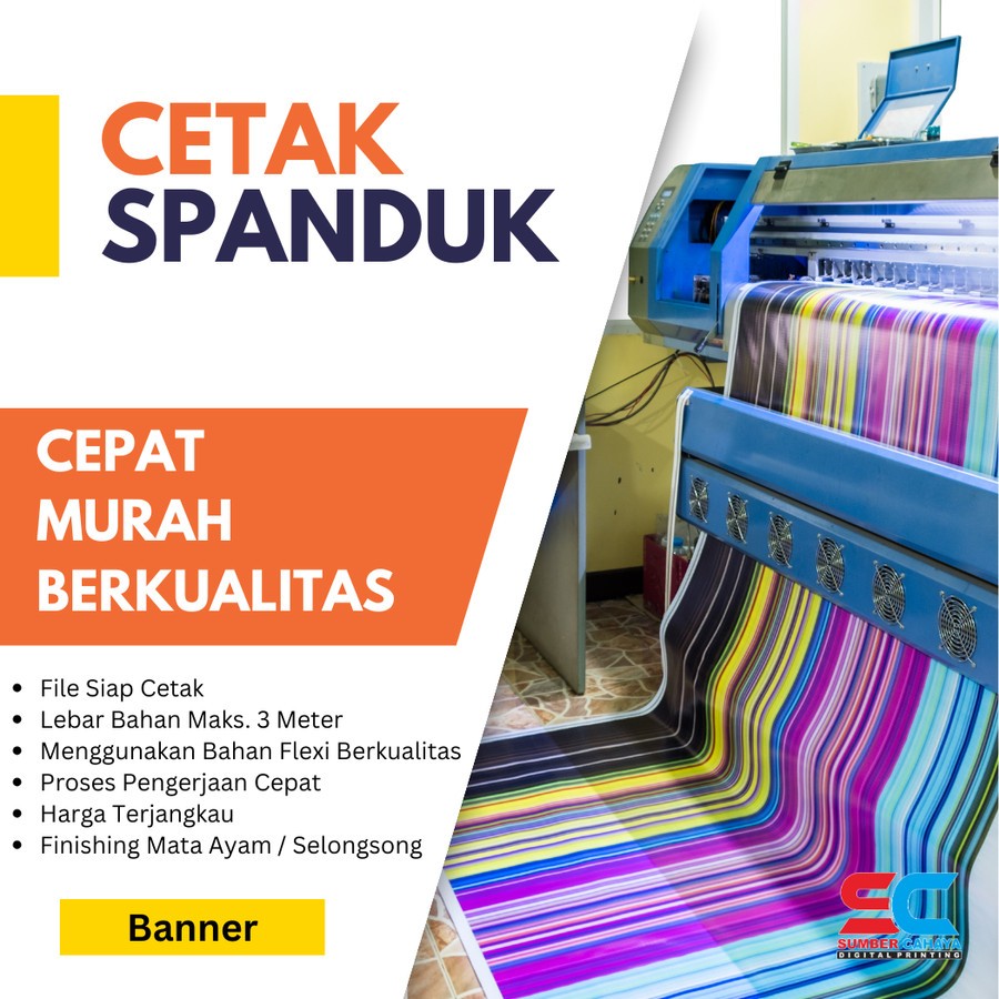 Jual Cetak Banner Cepat Hari Jadi Higress Print Spanduk Custom