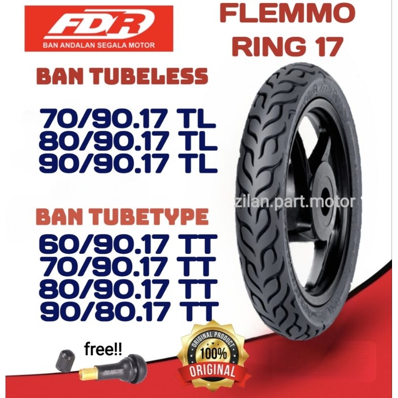 Jual Promo Ban Fdr Flemmo Ring Tubeless